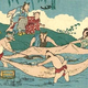 Image for article titled The Raccoon Scrotum Monster, and Other Awful Creatures from 1800s Japanese Artwork (NSFW)